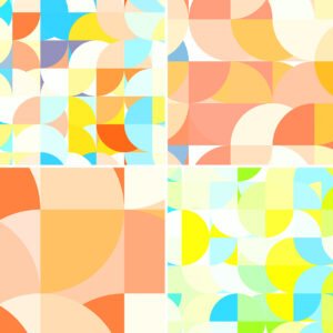 50 Quarters Geometric Backgrounds - Image 9