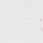 Handmade rice fibers red flowers paper texture for scrapbook background