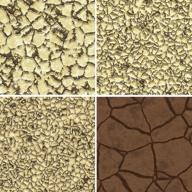 10 Cracked Ground Background Textures Samples Preview - Part 1