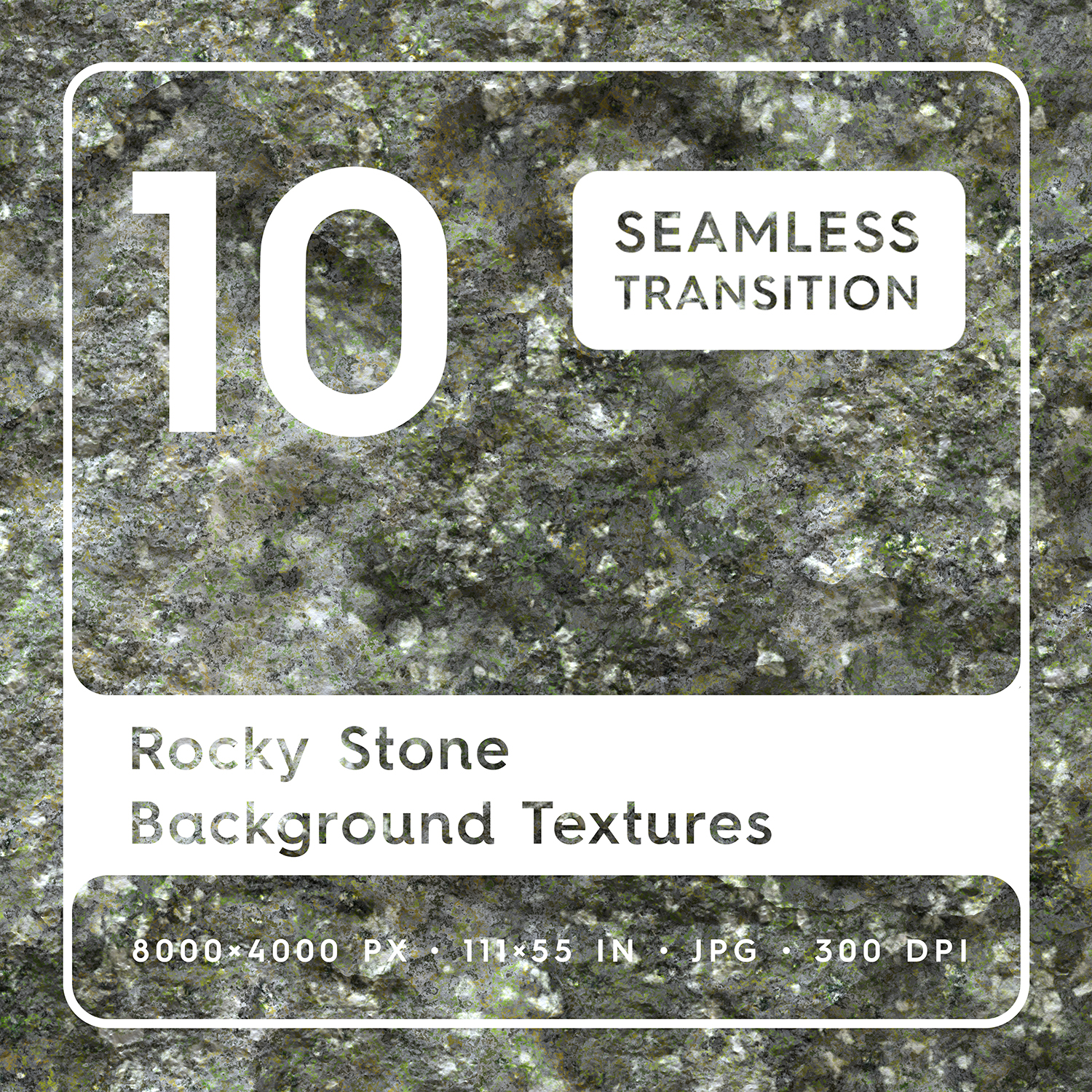 10 Rocky Stone Background Textures Square Cover