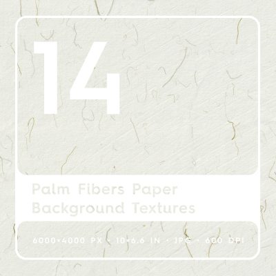 14 Palm Fibers Paper Textures Square Cover