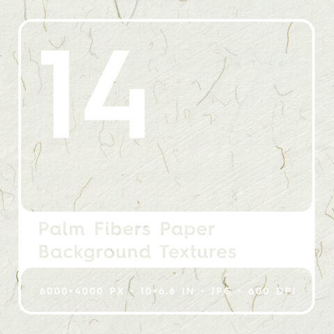 14 Palm Fibers Paper Textures Square Cover