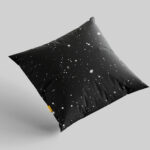 Pillow Design with Cosmos Background
