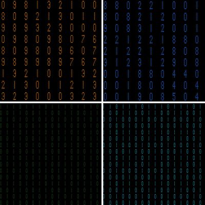 40 Scoreboard Numbers Backgrounds Samples - Part 6