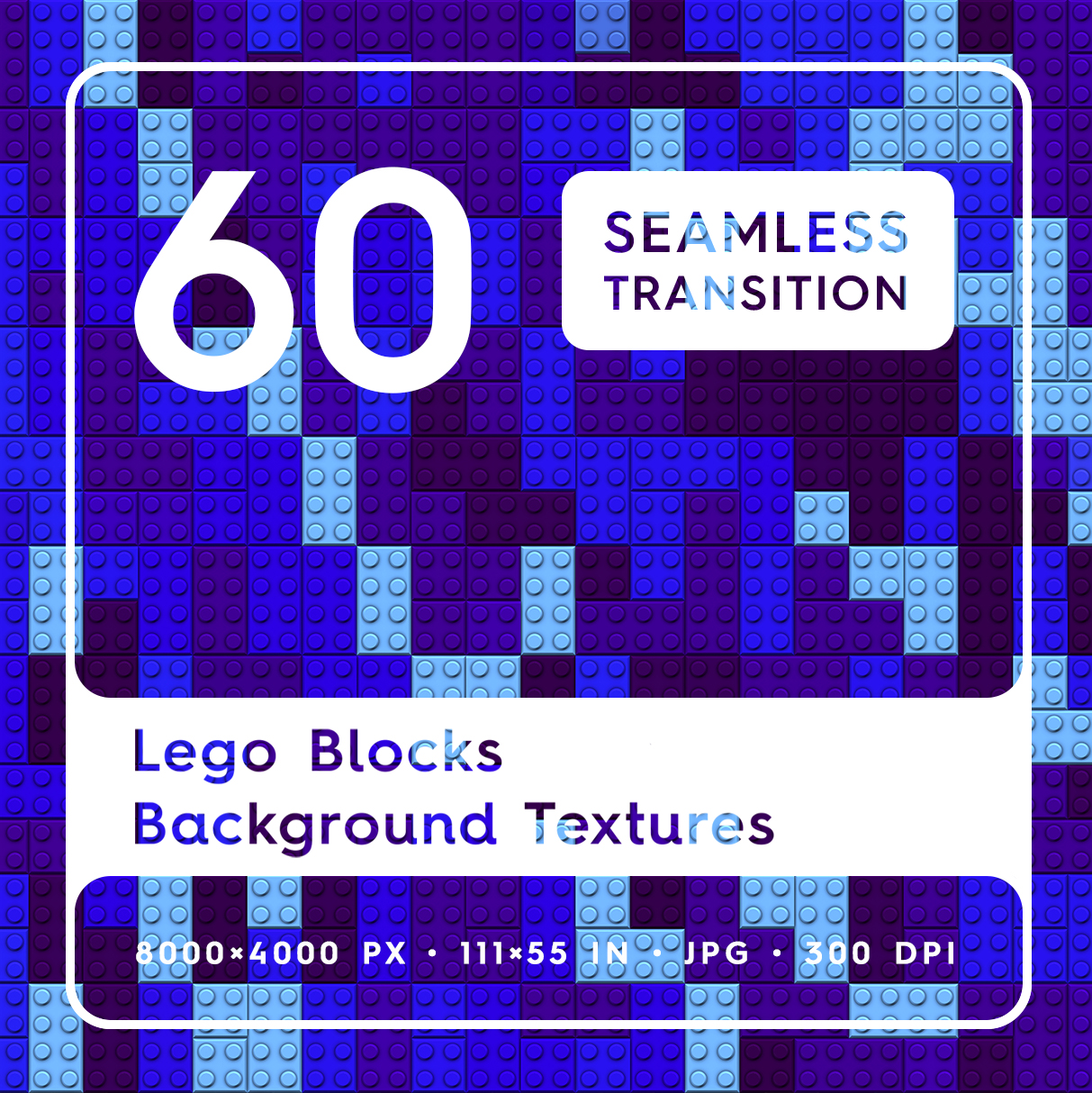 60 Lego Blocks Background Textures Square Cover