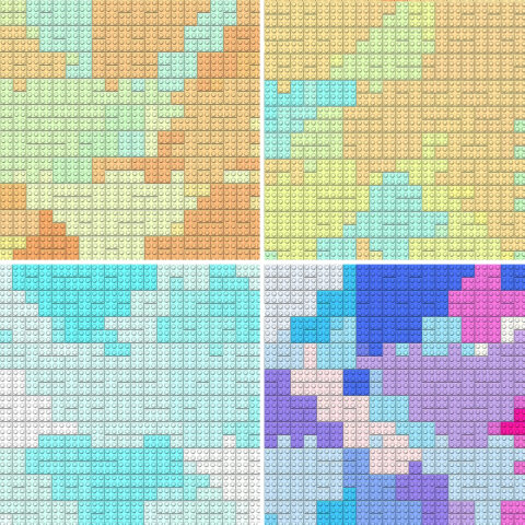 60 Lego Blocks Background Textures Samples Preview - Part 3