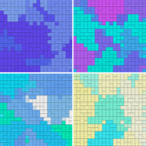 60 Lego Blocks Background Textures Samples Preview - Part 7