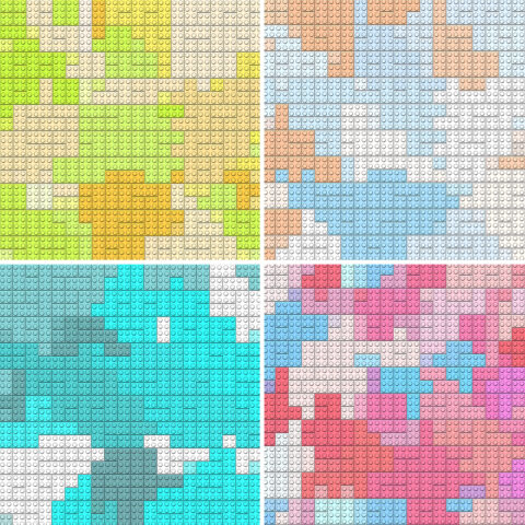 60 Lego Blocks Background Textures Samples Preview - Part 8
