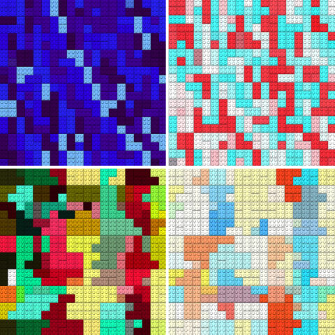 60 Lego Blocks Background Textures Samples Preview - Part 9