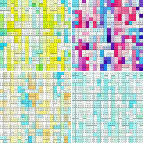 60 Lego Blocks Background Textures Samples Preview - Part 13