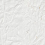 Wrinkled Yellow Petals Paper Texture. Handmade Rice Fibers for Scrapbook Background. Seamless Transition.