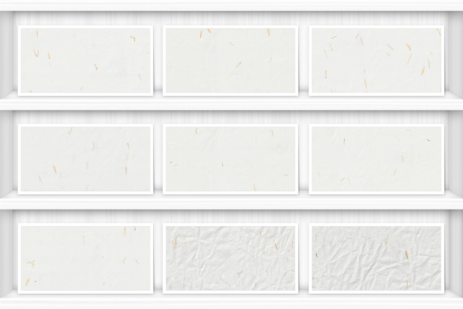 10 Yellow Petals Paper Textures Samples Shelves Showcase
