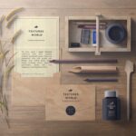 Letter Design with 40 Mixed Vintage Paper Texture Backgrounds