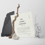 Paper Composition with 40 Mixed Vintage Paper Texture Backgrounds