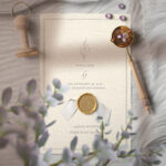 Invitation Card Design with 40 Mixed Vintage Paper Texture Backgrounds