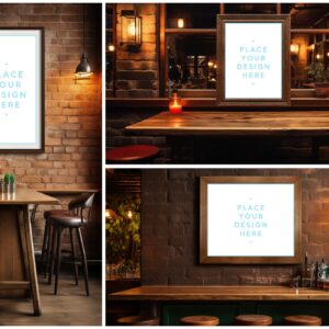 12 Bar Framed Canvas Picture Mockups Vol.03 Samples Preview - Part 03