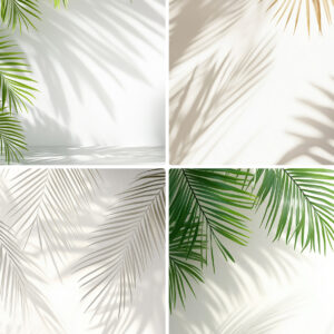 20 Palm Branches Shadows Backgrounds Samples Preview - Part 04