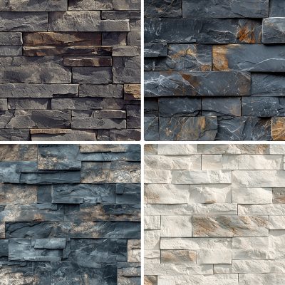 30 Artesia Stone Cladding Texture Backgrounds Examples Preview - Part 7