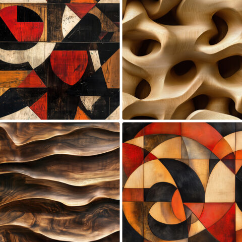 Wooden Art Wall Texture Backgrounds Samples Preview - Part 04