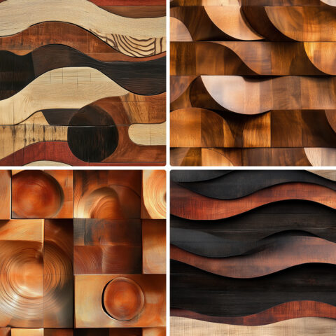 Wooden Art Wall Texture Backgrounds Samples Preview - Part 05