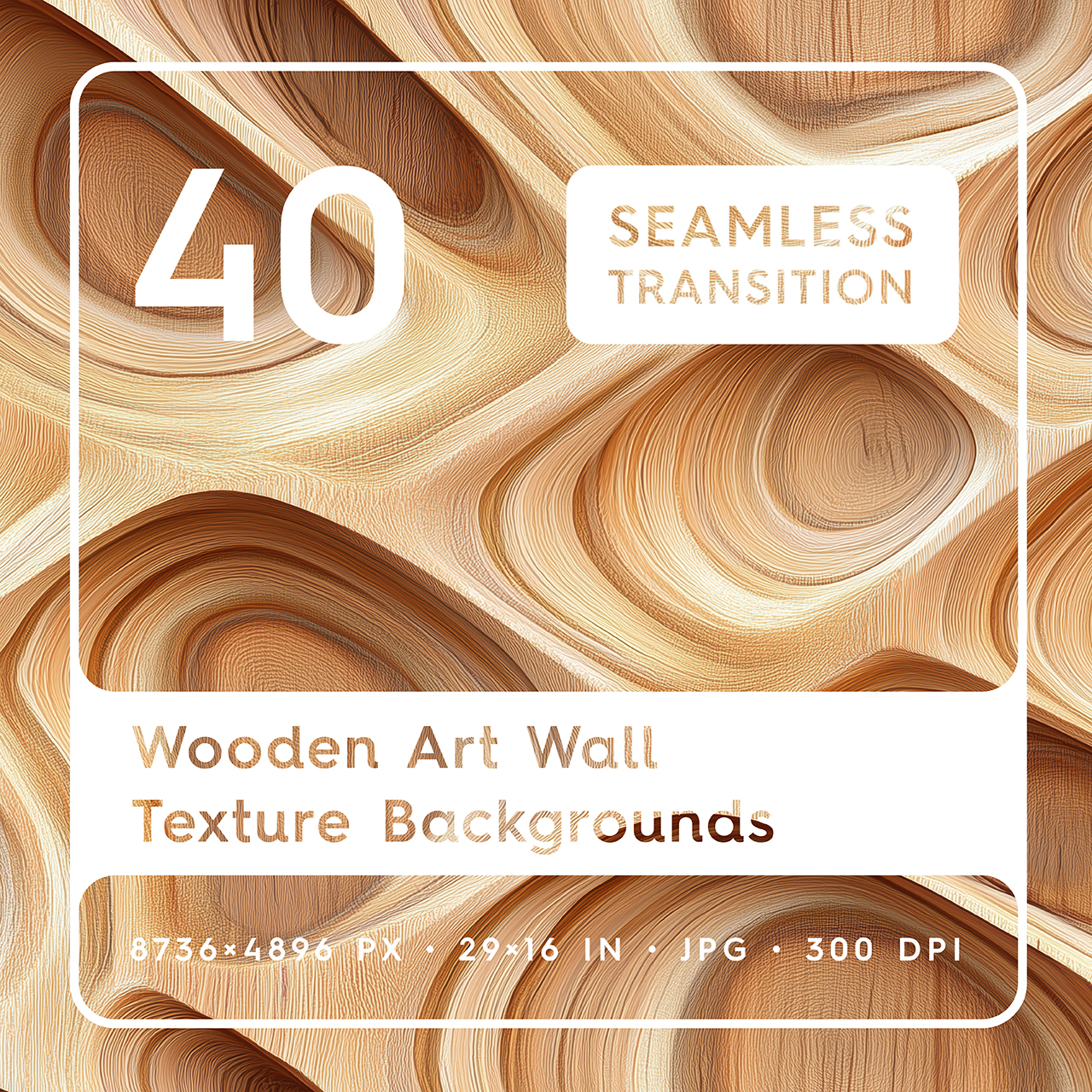 Wooden Art Wall Texture Backgrounds Square Cover