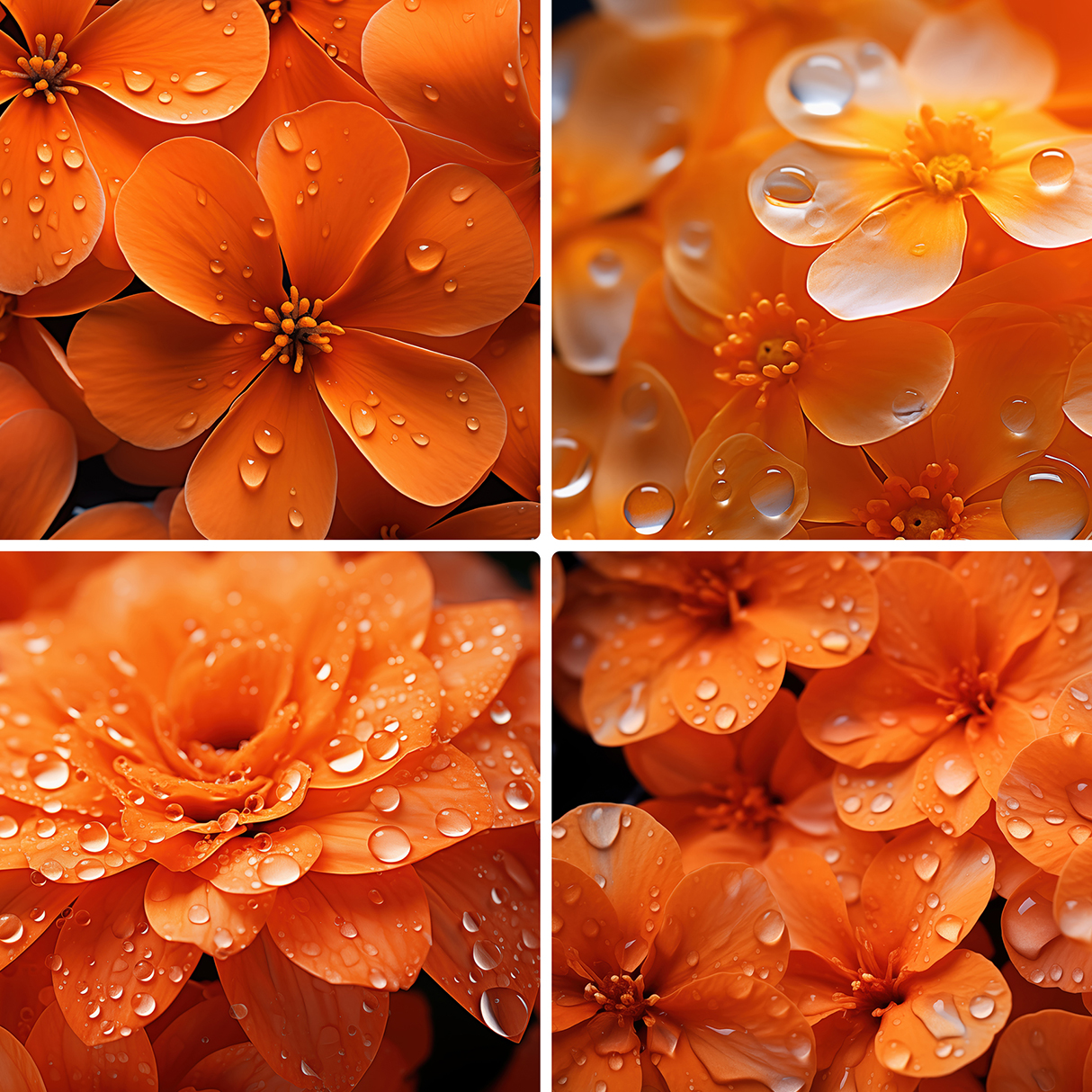 80 Color Flowers Texture Backgrounds Examples Preview p.14