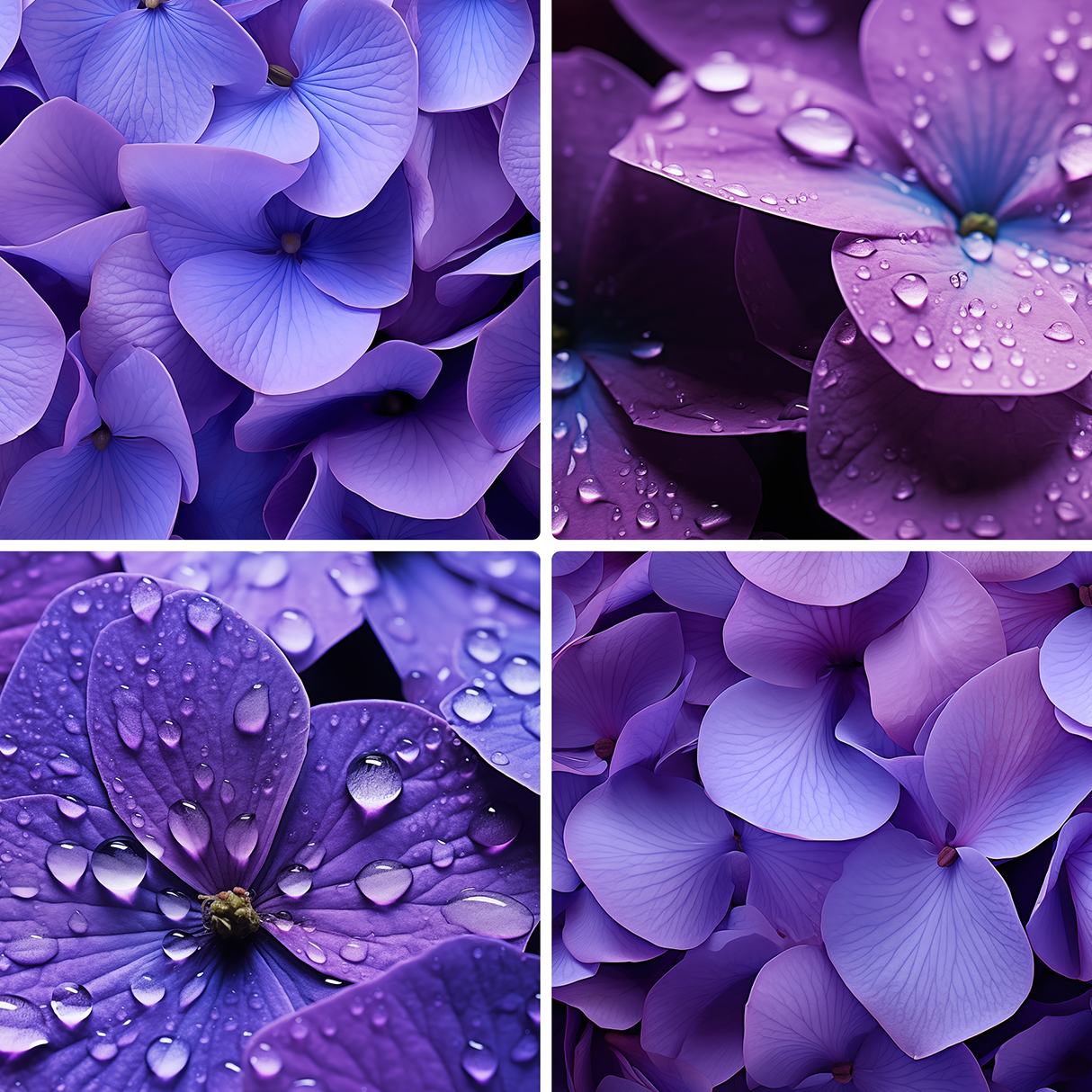 80 Color Flowers Texture Backgrounds Examples Preview p.16