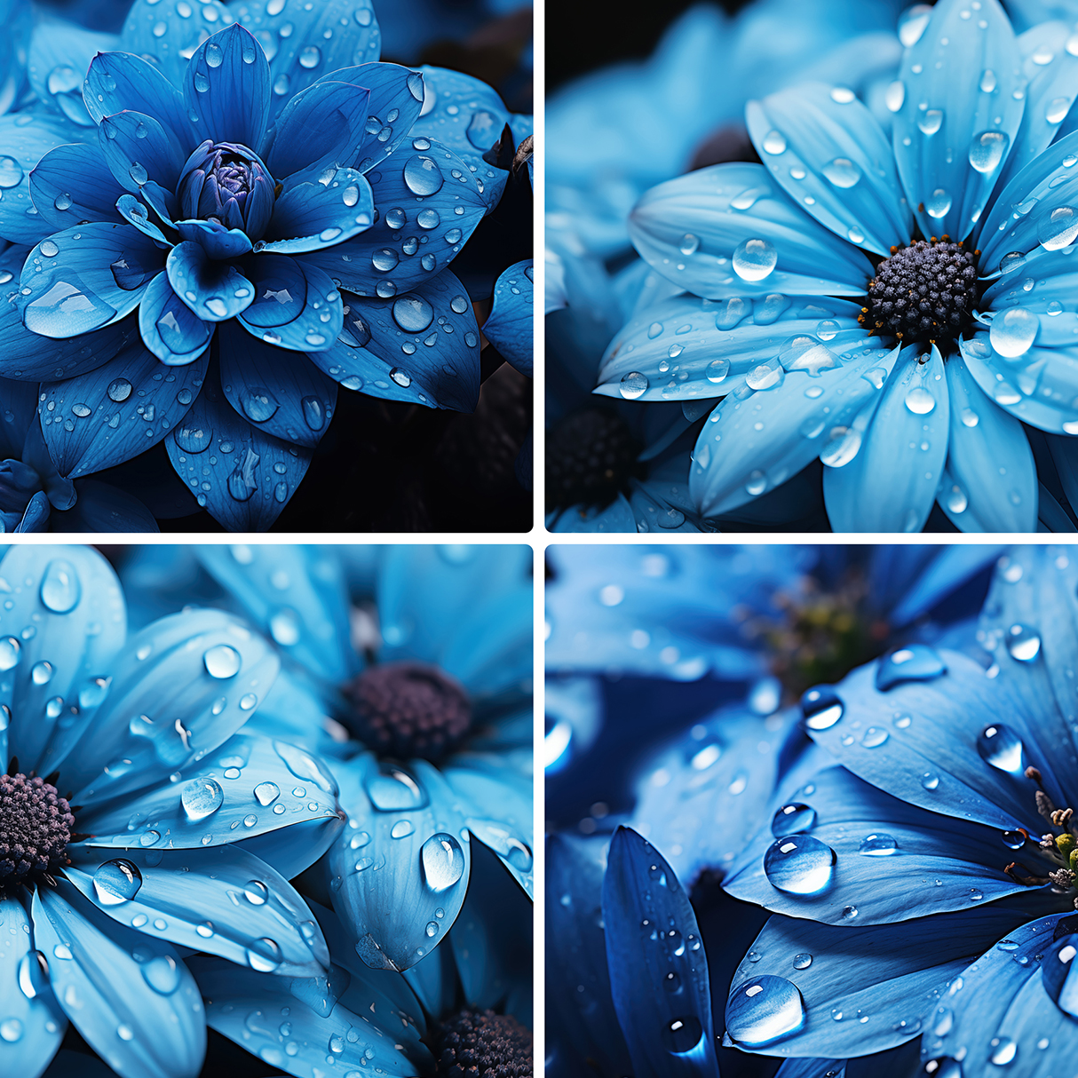 80 Color Flowers Texture Backgrounds Examples Preview p.3