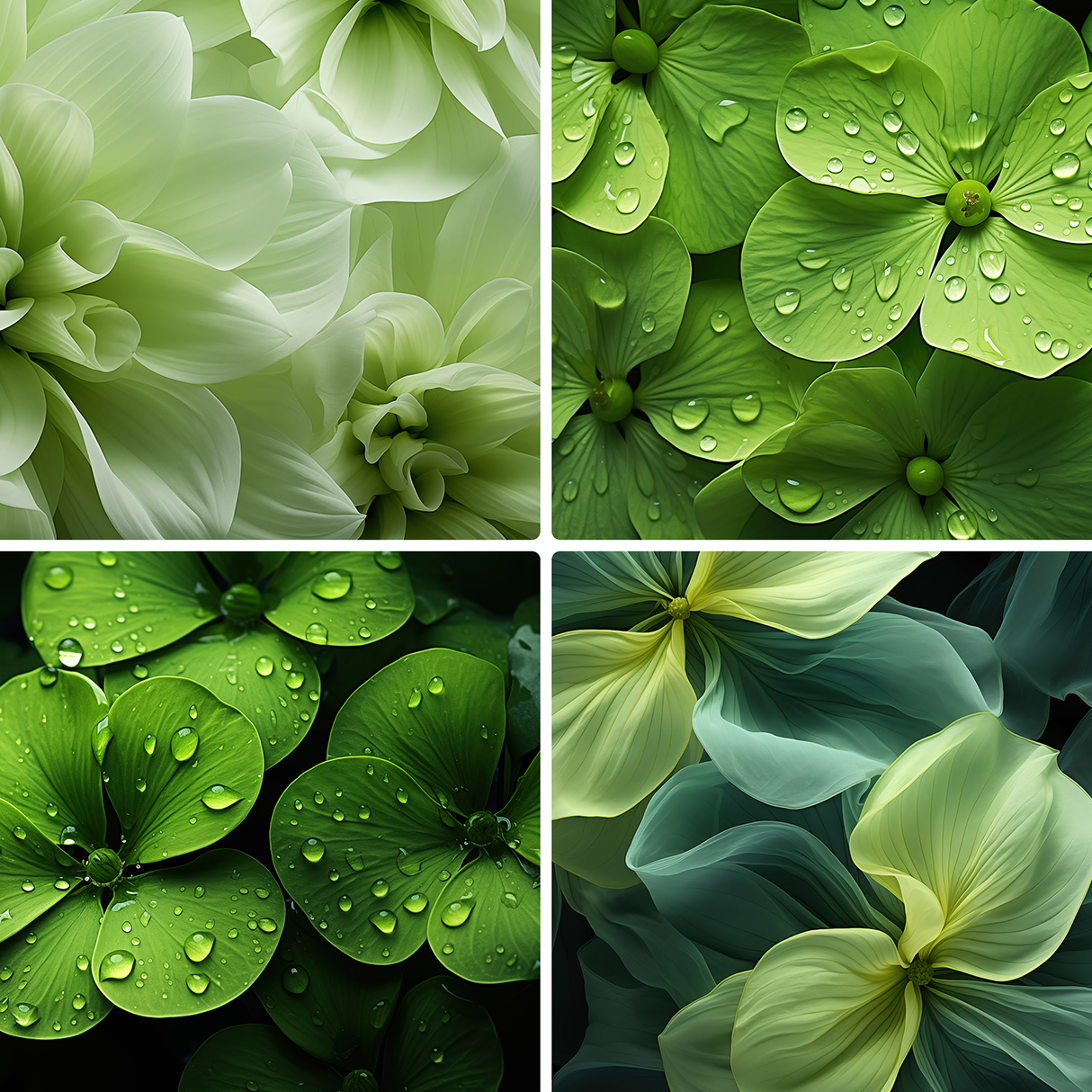 80 Color Flowers Texture Backgrounds Examples Preview p.5