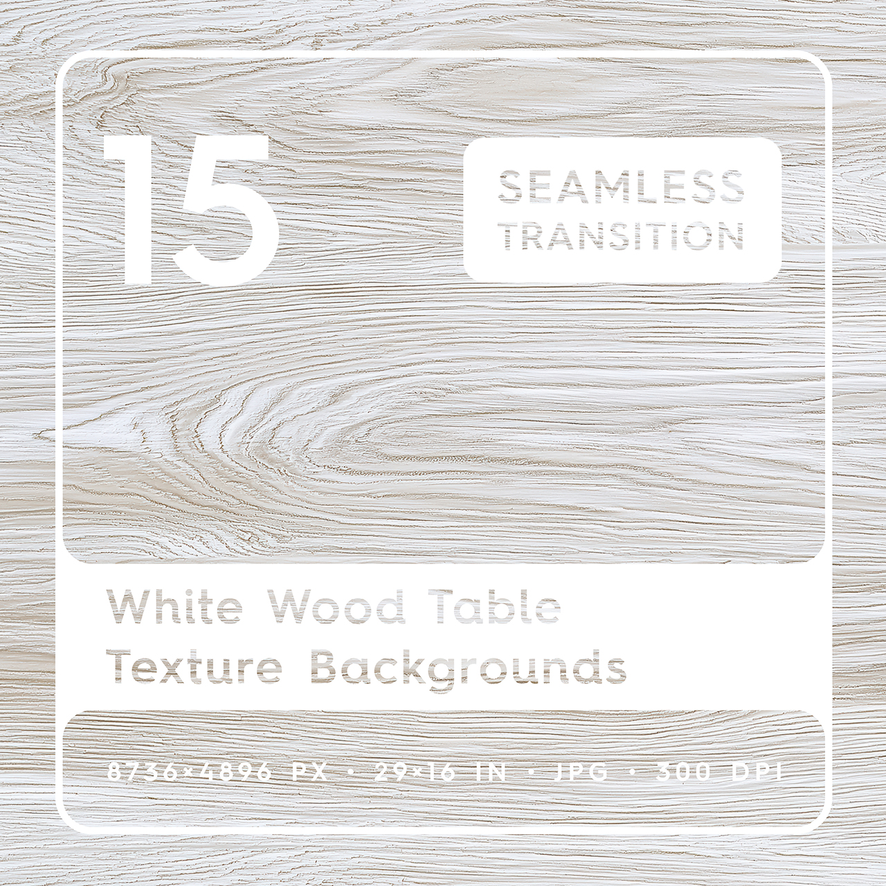 15 White Wood Table Texture Backgrounds Square Cover