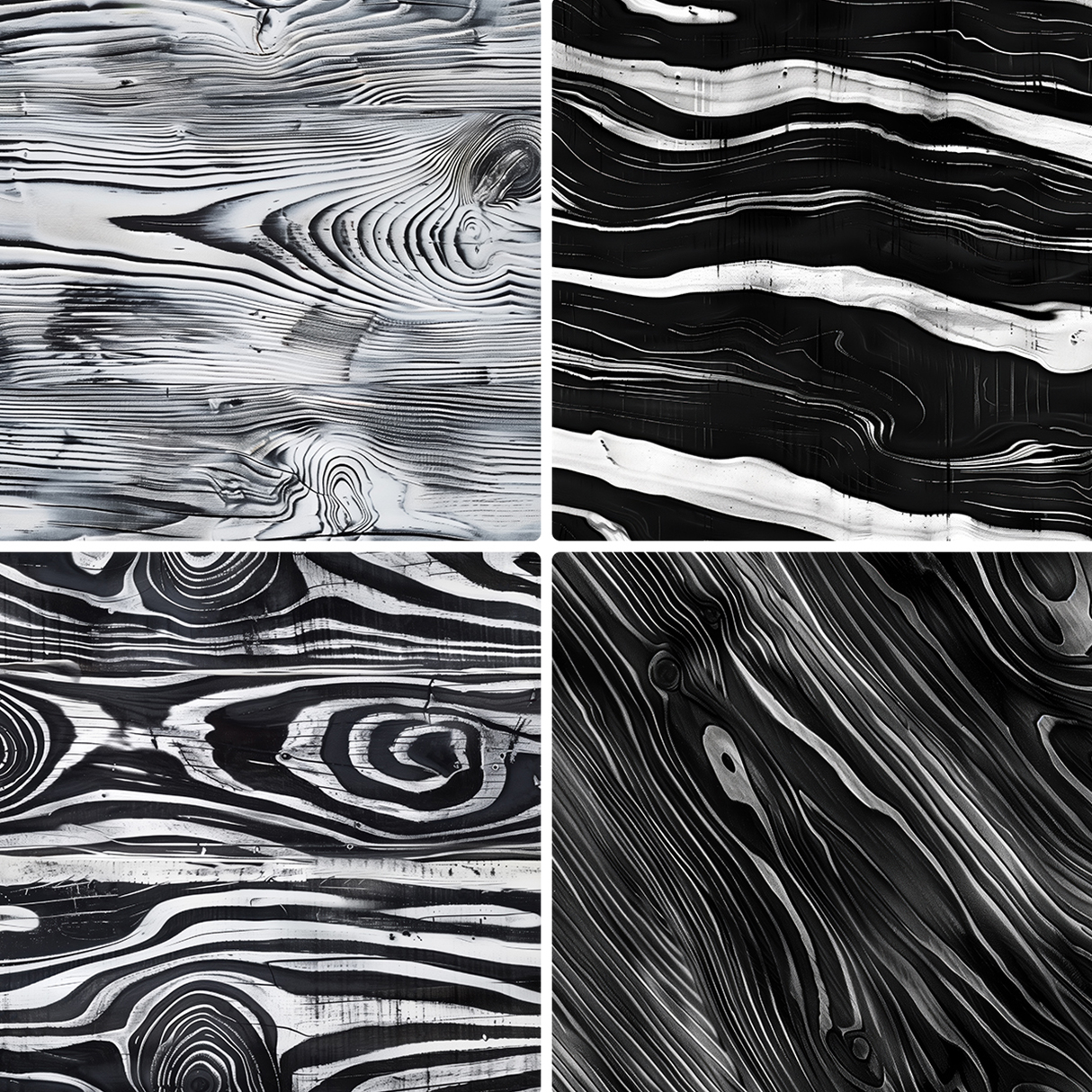 20 Black and White Wood Texture Backgrounds Samples Preview Part 01