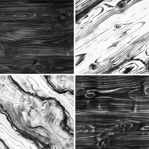 20 Black and White Wood Texture Backgrounds Samples Preview Part 02