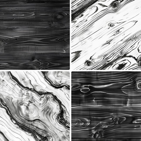 20 Black and White Wood Texture Backgrounds Samples Preview Part 02