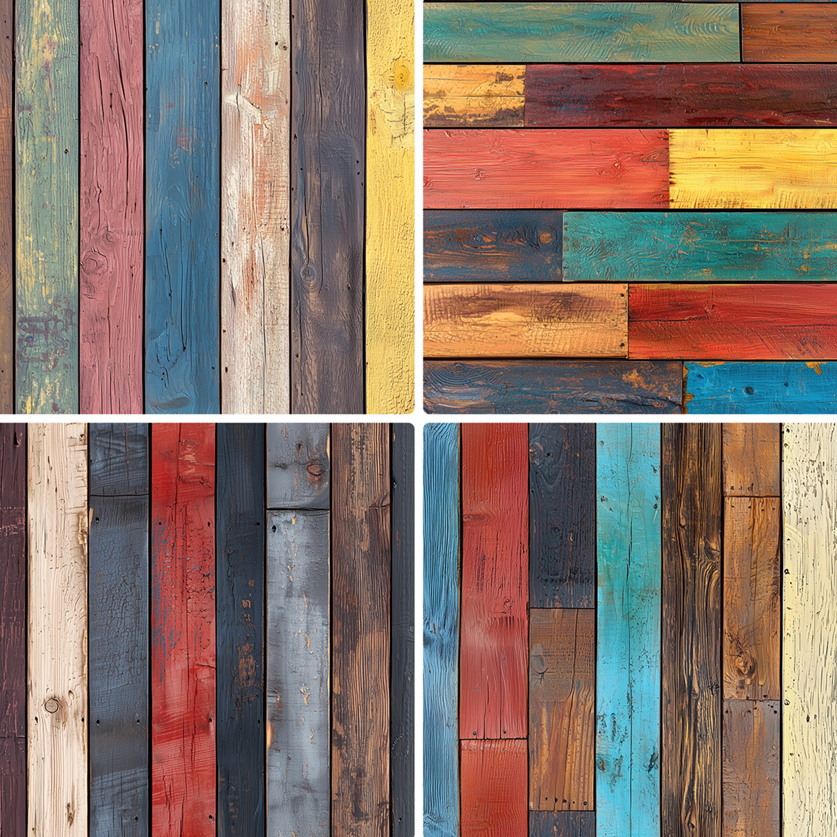 20 Multi Colored Planks Texture Backgrounds Samples Preview Part 03