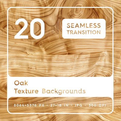 20 Oak Texture Backgrounds Square Cover