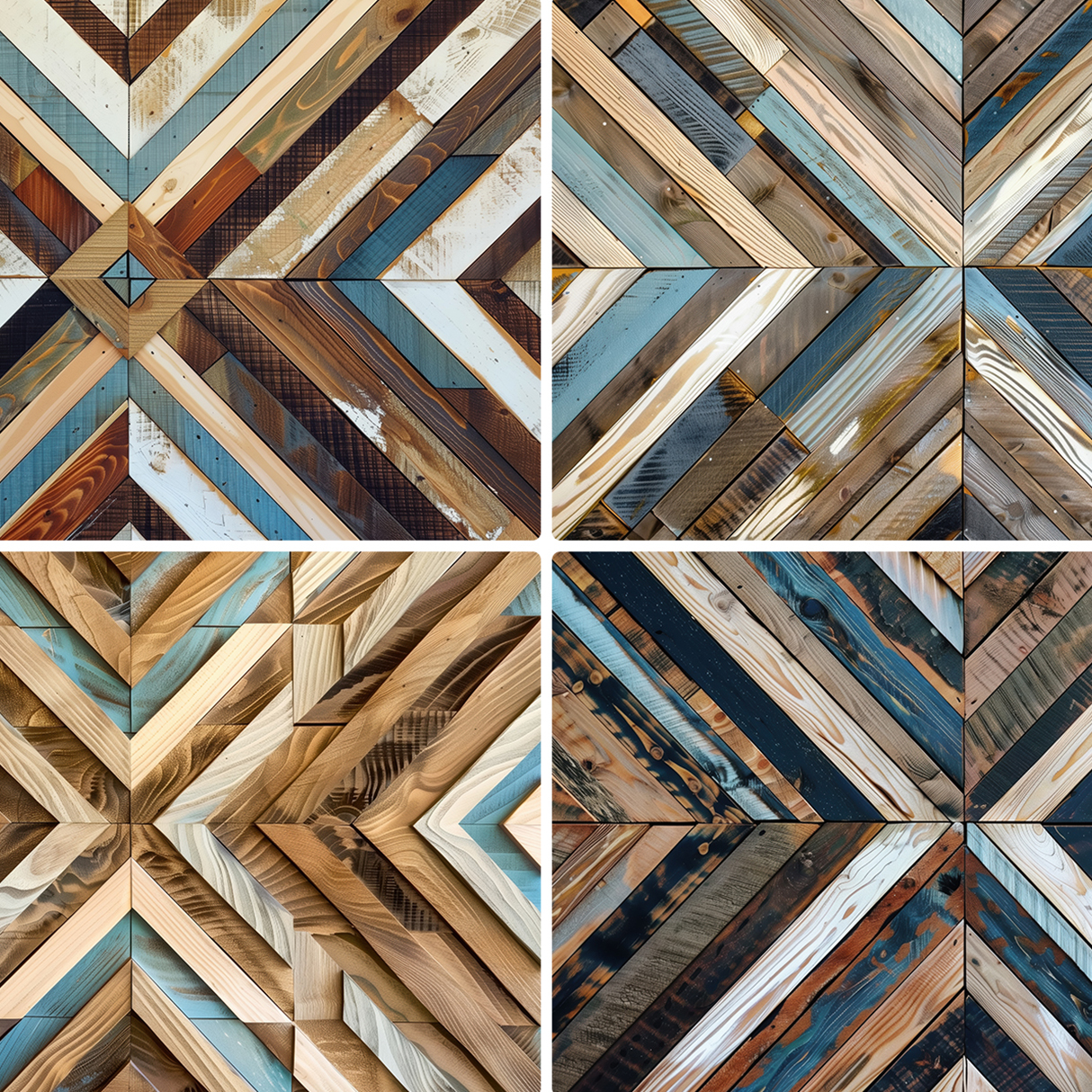 20 Wood Mosaic Art Texture Backgrounds Samples Preview Part 03