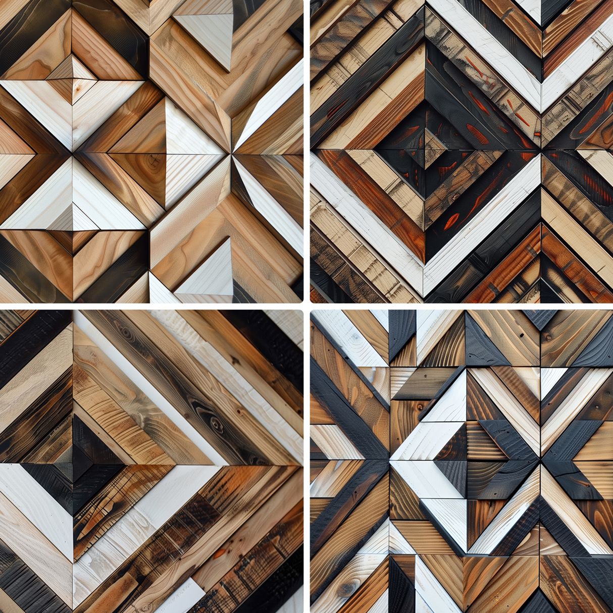 20 Wood Mosaic Art Texture Backgrounds Samples Preview Part 05