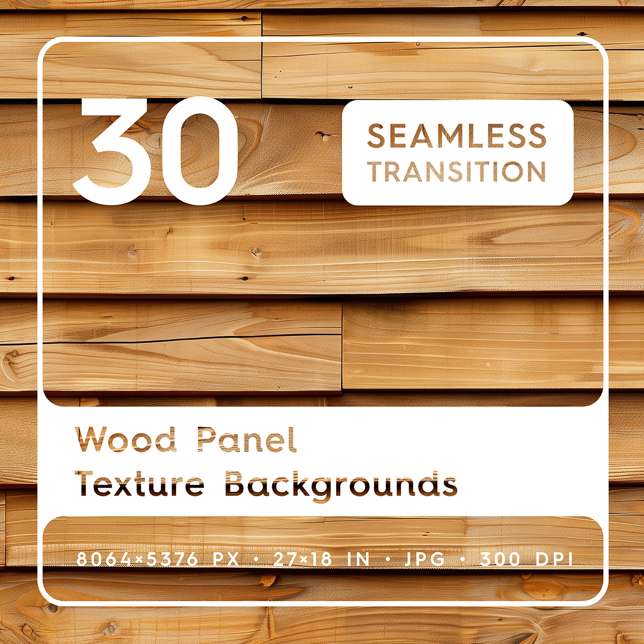 30 Wood Panel Texture Backgrounds Square Cover