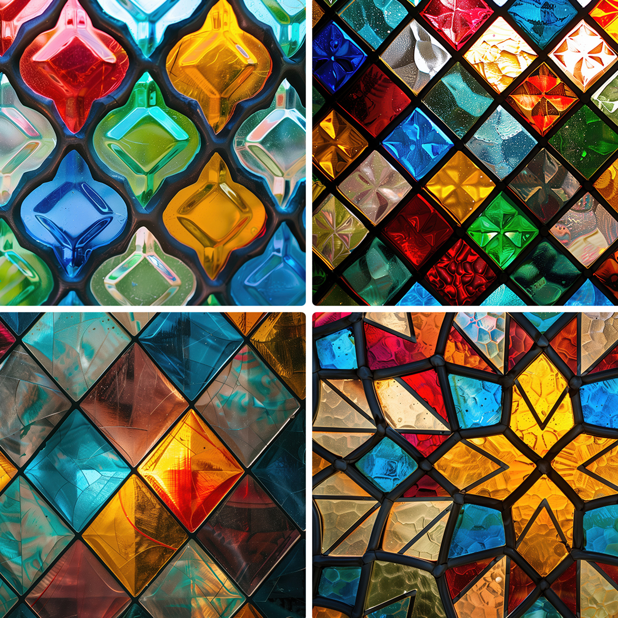 20 Stained Glass Texture Backgrounds Samples Preview Part 02