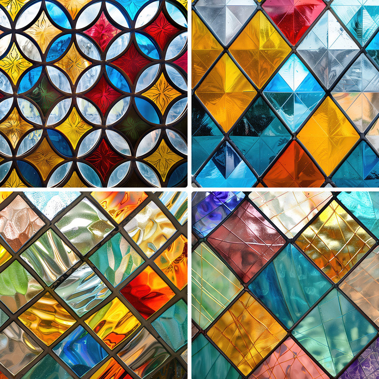 20 Stained Glass Texture Backgrounds Samples Preview Part 04