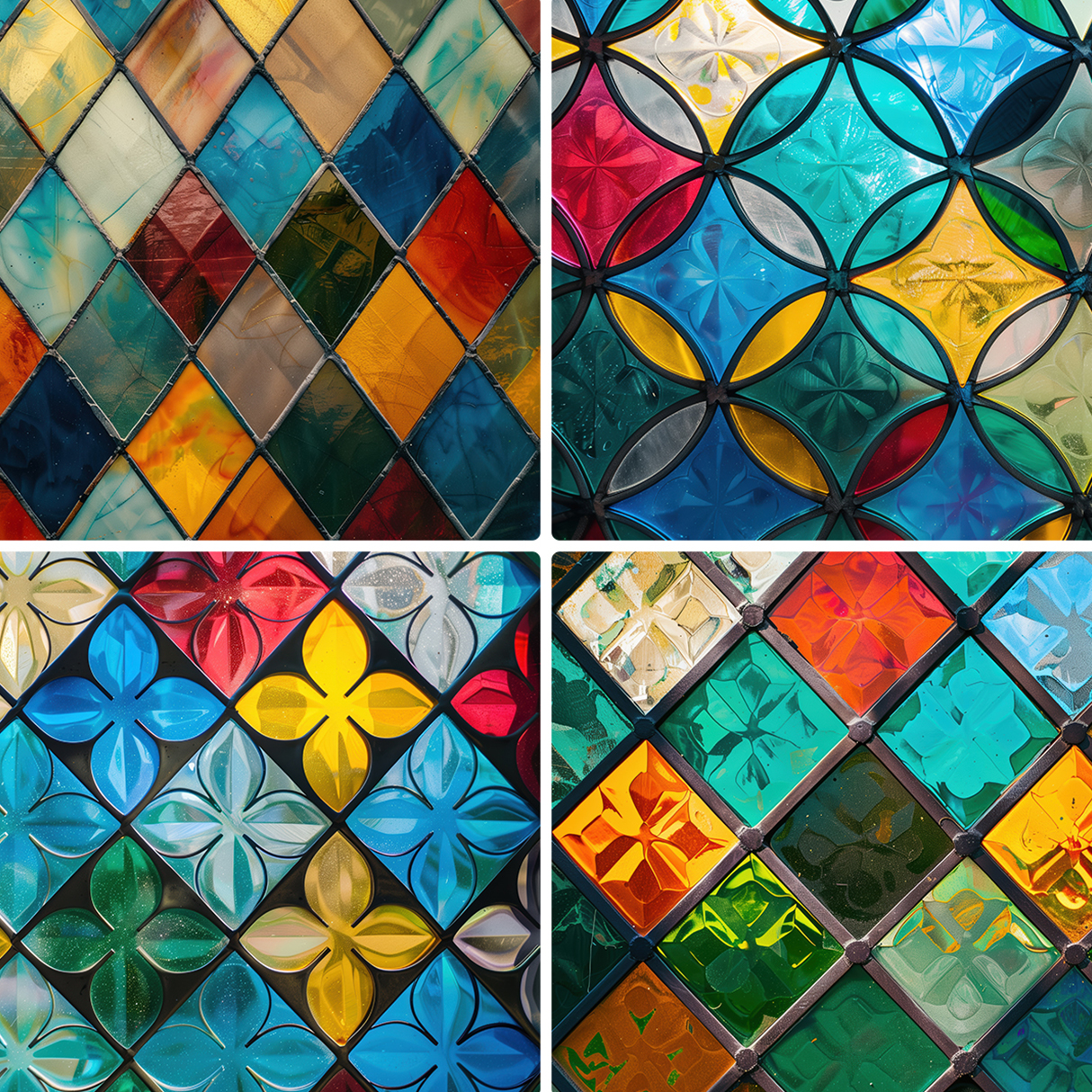 20 Stained Glass Texture Backgrounds Samples Preview Part 05