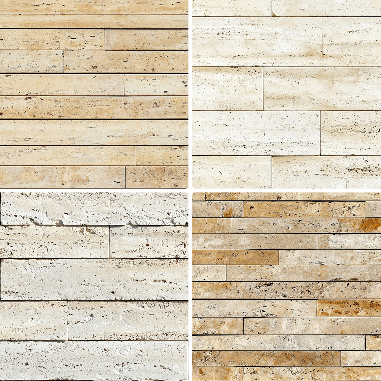 20 Travertine Cladding Texture Backgrounds Samples Preview Part 03