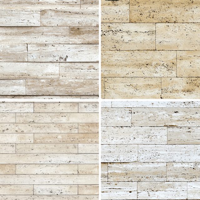 20 Travertine Cladding Texture Backgrounds Samples Preview Part 05