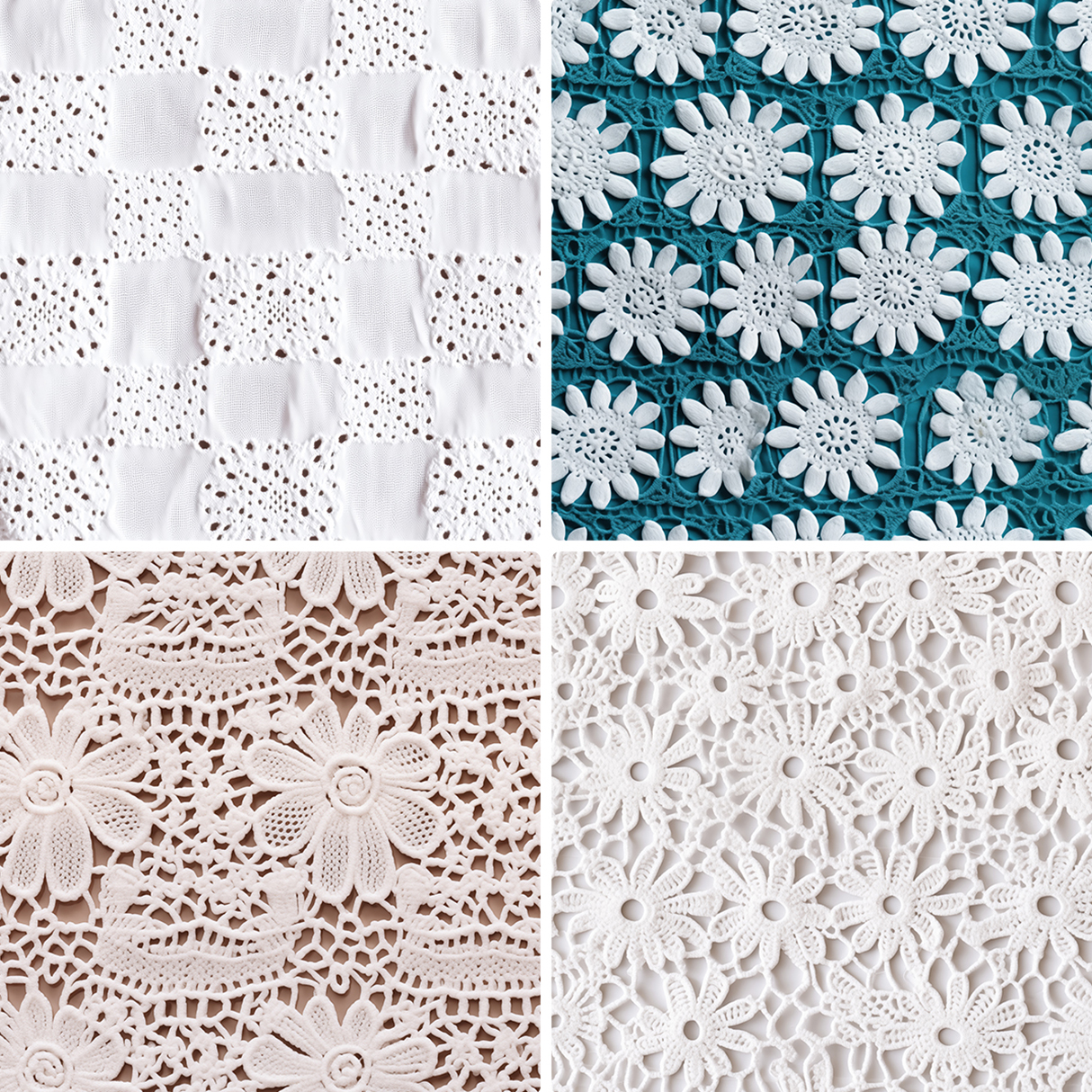 30 Broderie Anglaise Texture Backgrounds Samples Preview Part 06