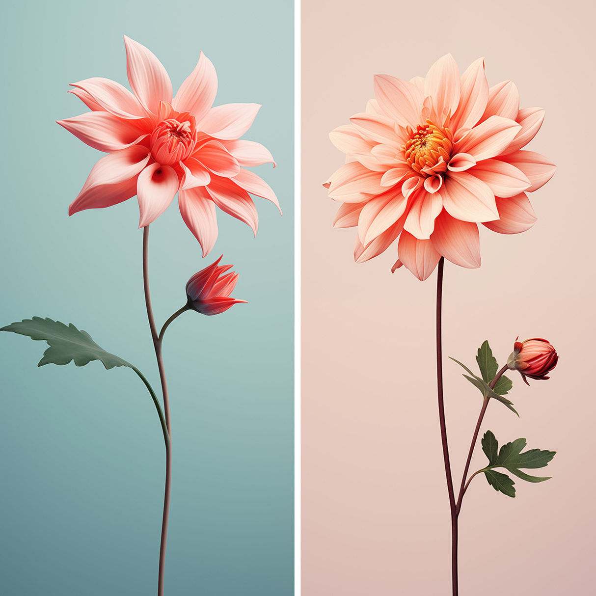 120 Flowers Poster Illustration Backgrounds Samples Preview Part 13