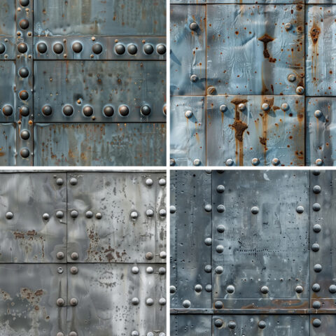 30 Iron Rivets Wall Texture Backgrounds Samples Preview Part 01