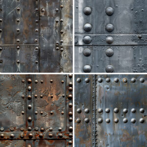 30 Iron Rivets Wall Texture Backgrounds Samples Preview Part 03