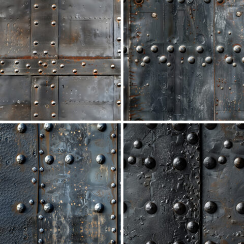 30 Iron Rivets Wall Texture Backgrounds Samples Preview Part 04