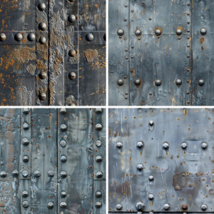 30 Iron Rivets Wall Texture Backgrounds Samples Preview Part 05