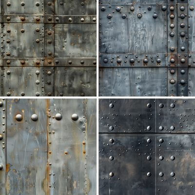 30 Iron Rivets Wall Texture Backgrounds Samples Preview Part 07